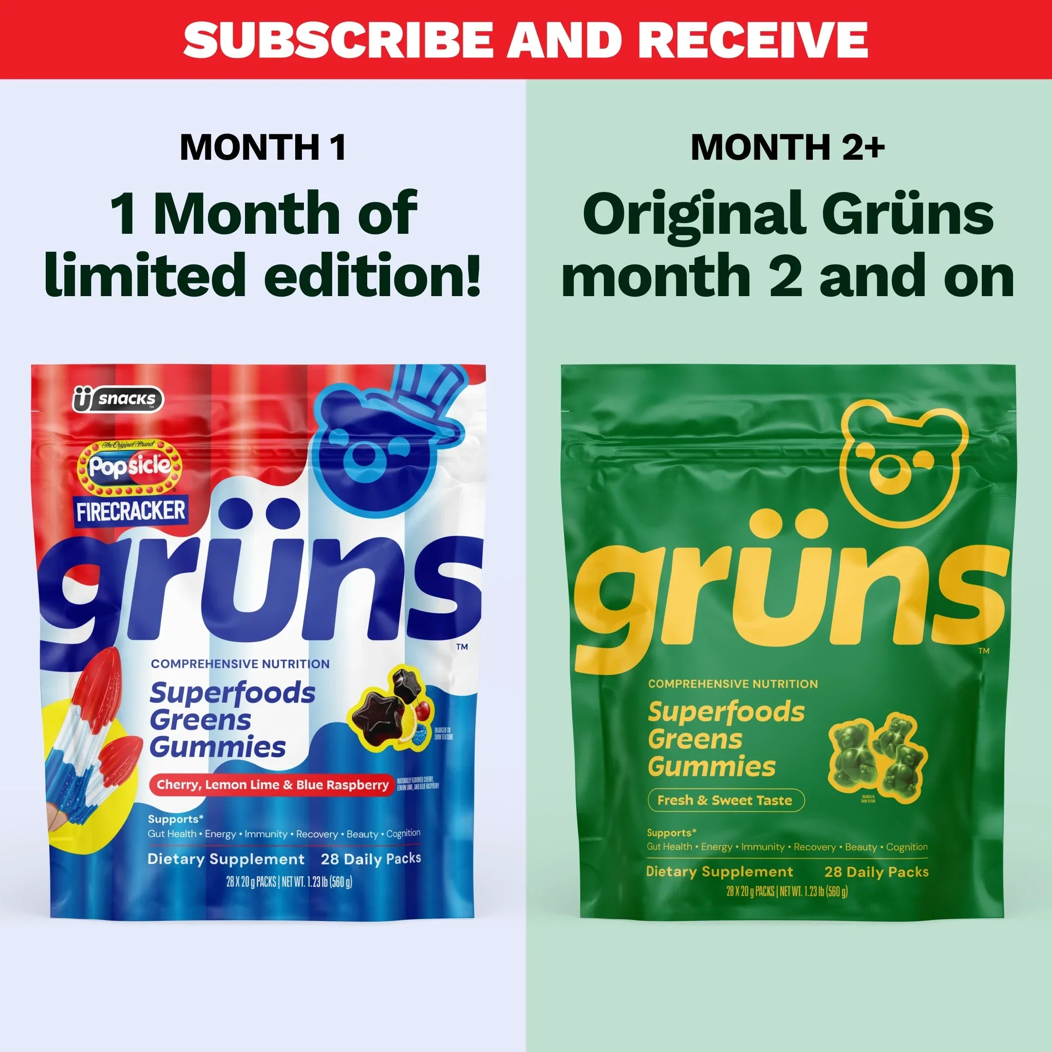 Popsicle® Firecracker Grüns - Fresh Flavor