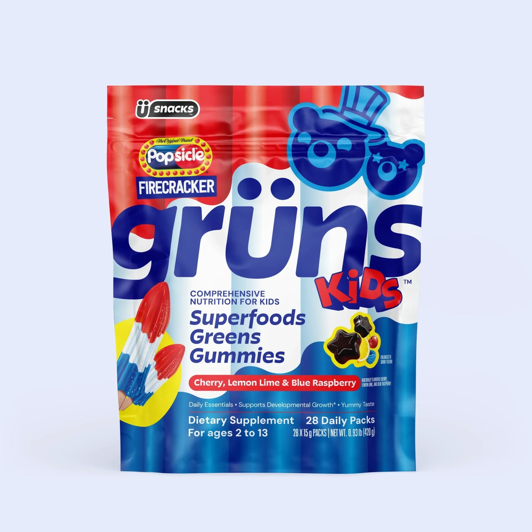 Popsicle® Firecracker Grüns Kids - Daily Bite